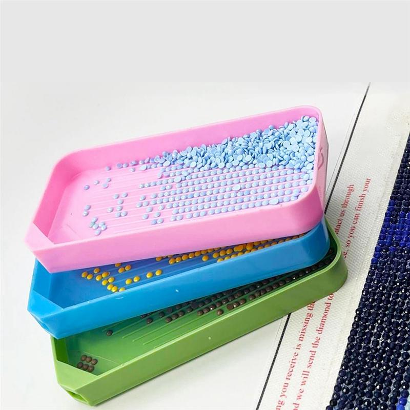 Good-4PCS Big Trays Diamond Painting Tools And Spare Parts Accessories Kits Diamond Art Supplies Multiple Sizes