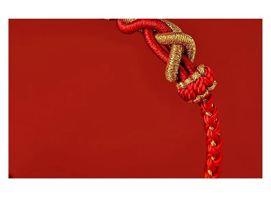2025 Year of the Snake Zodiac Protection: Red String Bracelet for Snake, Pig, Tiger, Monkey