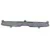 Per Mini Cooper S R56 R55 R57 2007-2013 Presa d'aria anteriore sul cofano Presa d'aria di aspirazione Sostituire 51132757694 Copertura presa d'aria cromata Parti di finitura