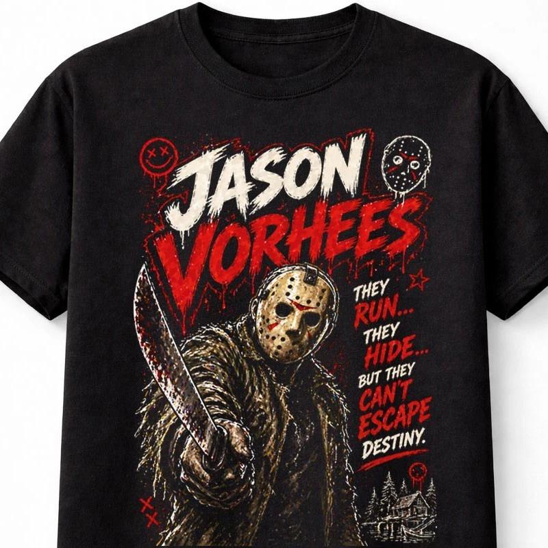 Jason Voorhees Friday the 13th Horror Slasher Graphic Unisex TShirt S
