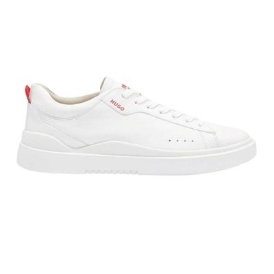 Mens Tenn Leather Flat Trainers