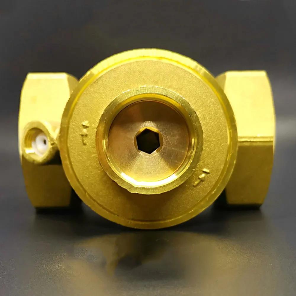 1/2" 3/4" 1" 2"  Female Thread Tap Water Valve Brass Pressure Relief Valve Thickening