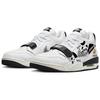 Jordan Legacy 312 Cushioning Slip Resistant Abrasion Resistant Mid top Vintage Basketball Shoes Men's Black White CD7069-110(Team56-hello)