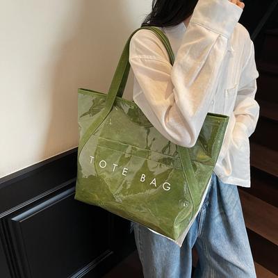 Niche Design, Casual, Simple Texture, Fashionable Large-capacity Bag, 2025 Summer New Women's Shoulder Tote Bag