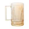 Thickened Glass Cup with Handle: Ideal for Water, Coffee, Tea, or Milk.