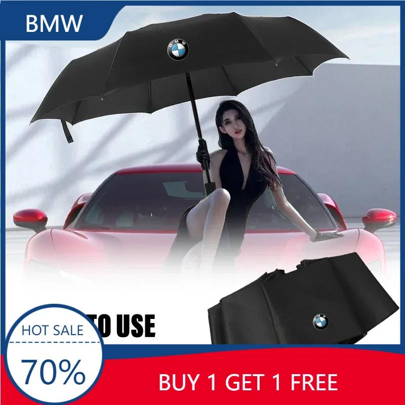 X5 X6 Styling Auto Portatile Pieghevole Automatico Tre Pieghe Ombrello Parasole Per BMW M X1 X3 X4 X5 E46 E90 F20 E60 E39 F10