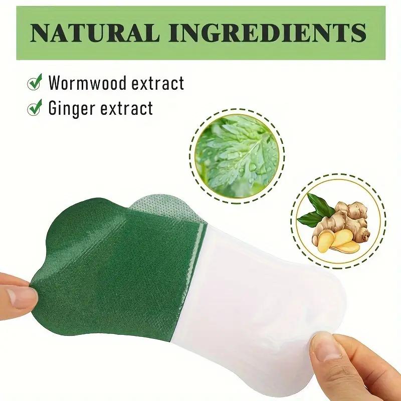 Green Bone Back Patch, Heat Releasing Lumbar Support, Suitable for Offices and Athletes, Mugwort and Ginger Formula