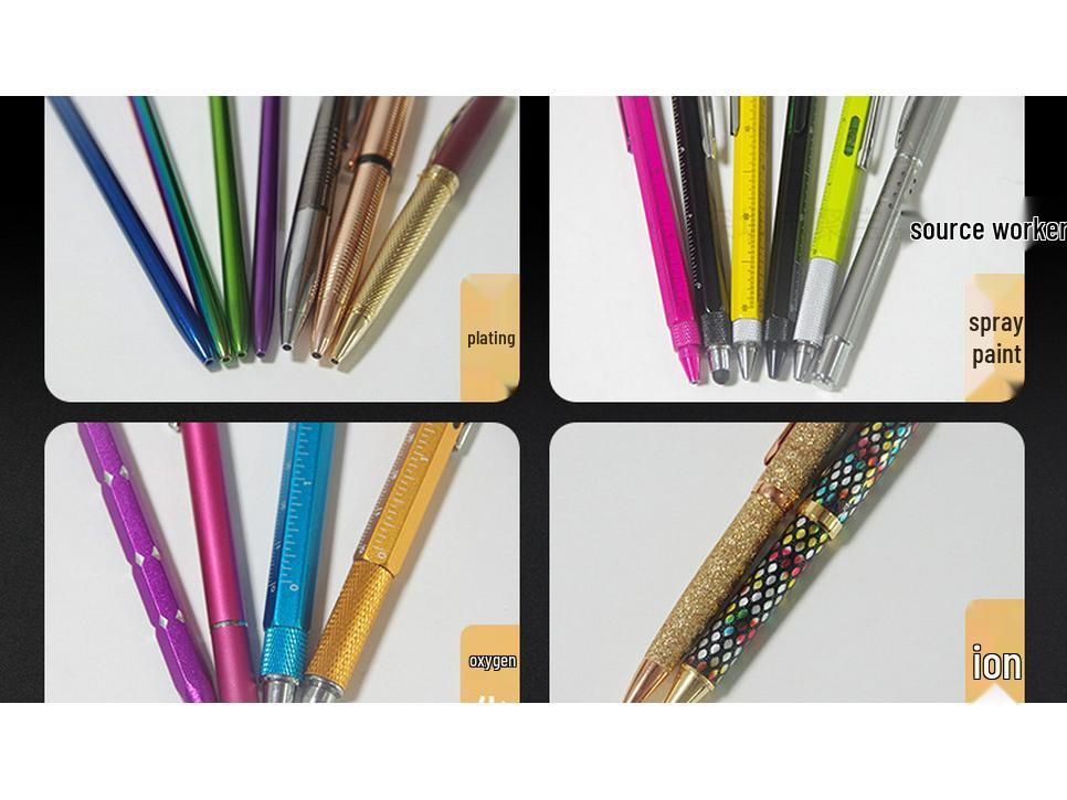 9-in-1 Multifunctional LED Light Pen: Bottle Opener, Stand, Stylus, Metal Ballpoint - Perfect Christmas Gift