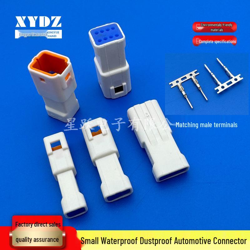 Compact Waterproof & Dustproof Automotive Connector for JST02T-JWPF-VSLE Replacement