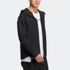 Men's Adidas Jackets Unisex Black Hooded Moderate Other