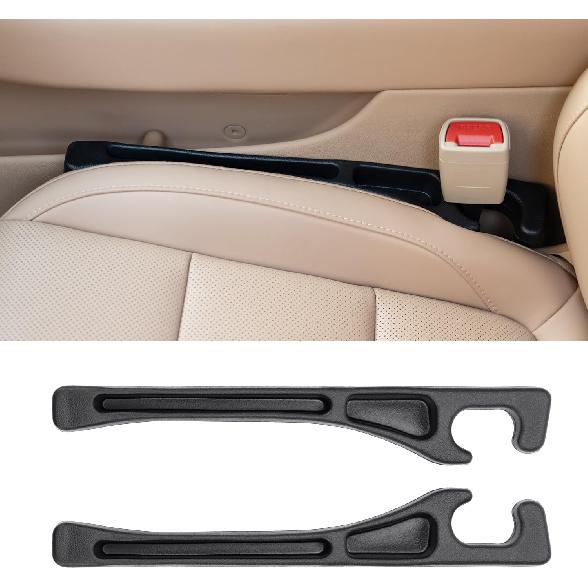 Car Seat Gap Filler 2 Pack, No Drop Seat Guard For Cars SUVs Trucks, Car Accessories Interior For Between Seat And Console, Prevent Stop Cellphone