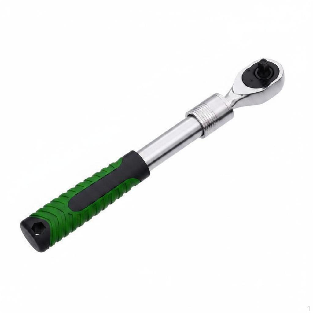 1/2 Inch Ratchet Wrench Industrial Grade 72Tooth Bidirectional Hand Tool for
