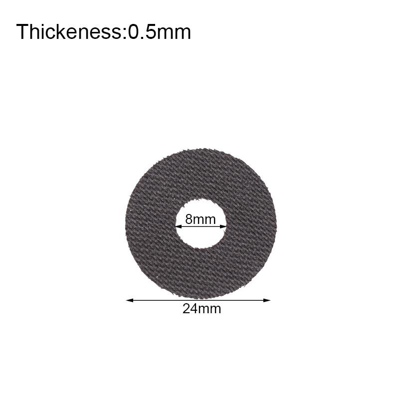 Hjul Bremseklodser Hjul Skive 5Mm Kulfiber Træk Fiskerihjul 6 Størrelser Tilgængelige For Baitcasting Hjul Hjul Fiskeværktøj
