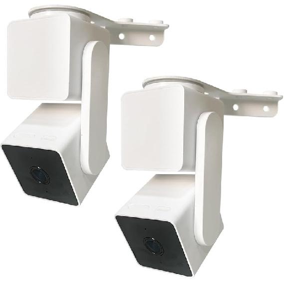 ALLICAVER Wyze Cam Pan V3 Mount, Wyze Cam Pan 270+ Degrees Outside/Inside Corner Wall Mount Bracket, Suitable for Wyze Pan CamV2 V3 Effectively