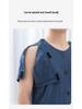 Summer Short Sleeve Cotton Clothing for Bedridden & Post-Op Patients
