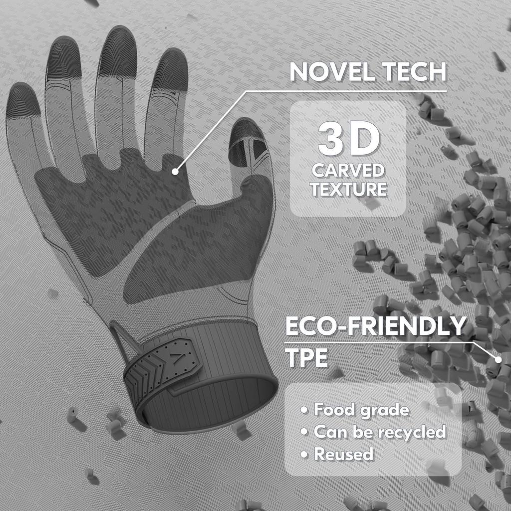Waterproof Chemical and Solvent Suitable for Household Food Fisheries and Chemical Seamless TP1147 [Vgo...] Gloves, Resistant, Cleaning, Washing,