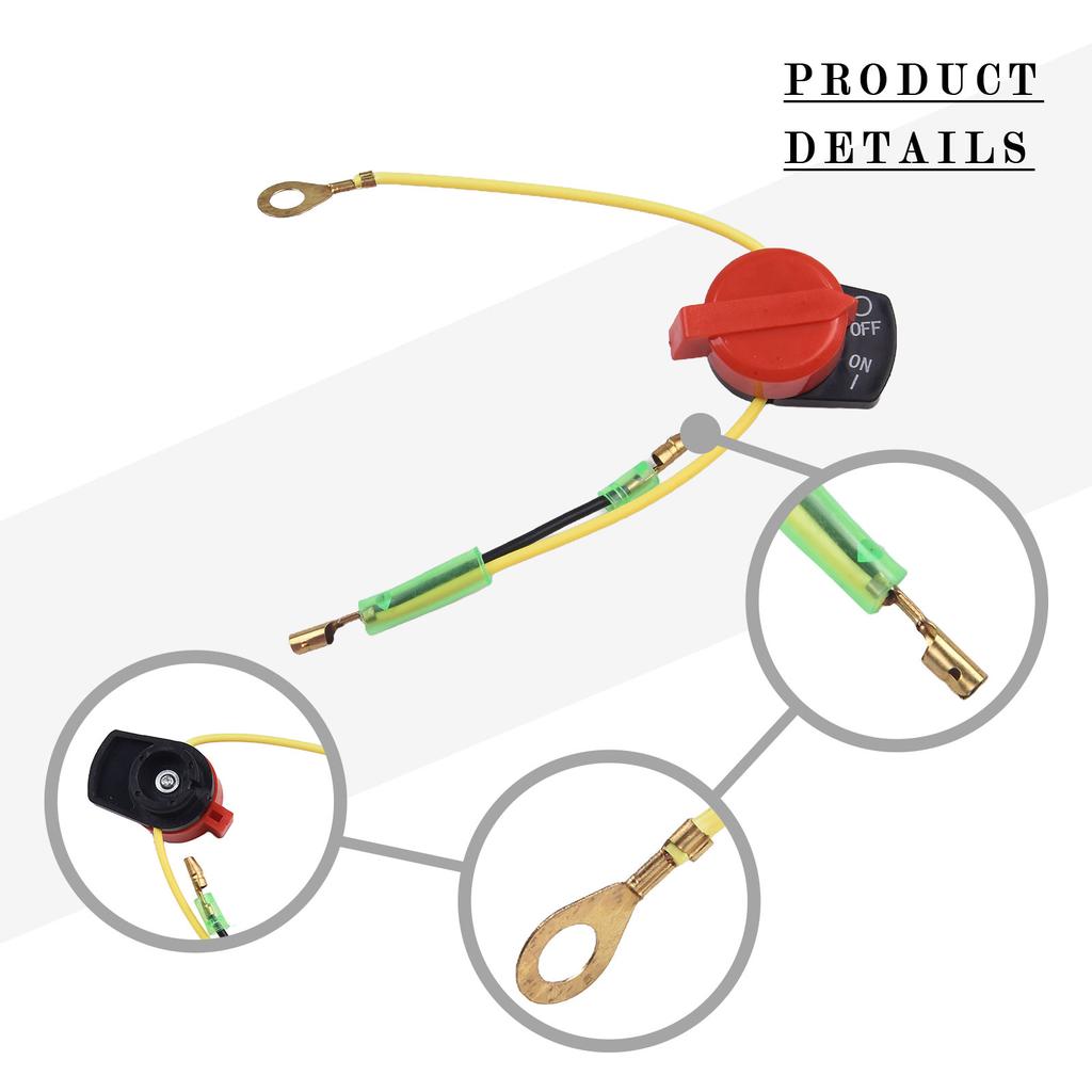 Direct Replacement Main Switch for Honda For GX200 Engines Used in Snow Blower Pump Systems and Soil Loosening Tools