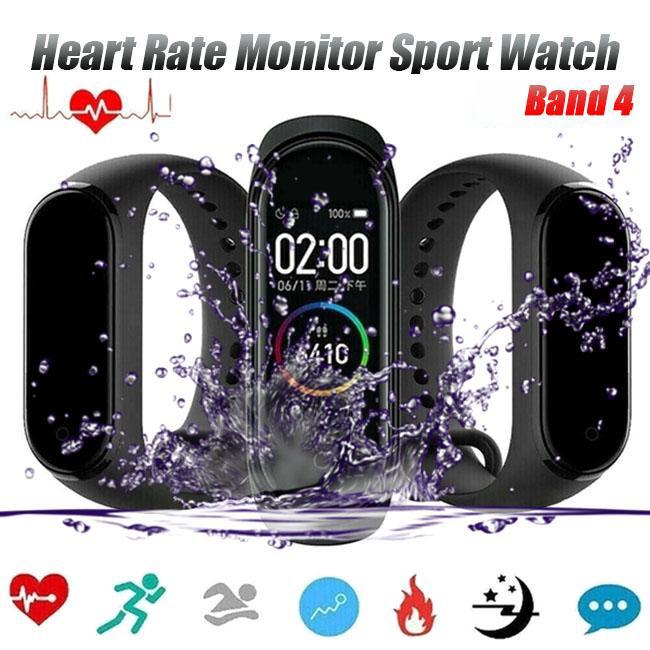 

M4 Цвет экран Smart Браслет Сердце Монитор кровяное давление Фитнес Tracker Спорт Band