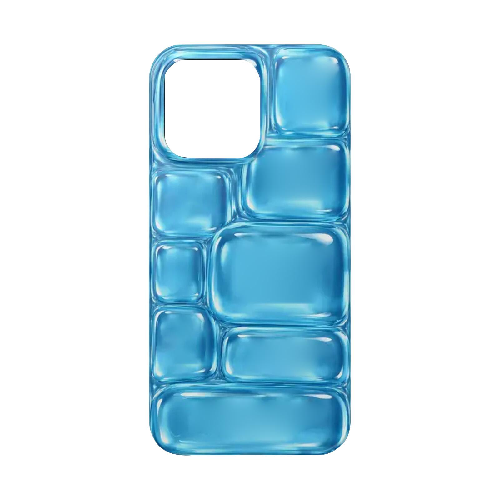 

Stress-relieving Phone Case, 3D Bubble Spring Phone Case, Drop-proof Soft Case, Creative Stress-relieving TPU Phone Case, Full-coverage Lens , One Size