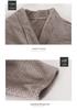 Soft Quick-Dry Long Bathrobe/Bath Skirt for Men & Women - Autumn/Winter Wear