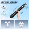 Neewer Litetrip 155cm Aluminum Travel Tripod with Ball QR Folding Video Compatible with DSLRs and Peak Design V3 Dual Center Maximum Load of 10kg