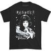 Men's Aretha Franklin Respect Slim Fit T-shirt Small Black