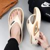 Neue Herren EVA Plateau Flip Flops Mode Trendige Herren Hausschuhe Zuhause Geräuscharm Rutschfest Pantoletten Outdoor Strand Freizeit Sandalen Sandalias