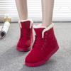 Autumn and Winter New Snow Boots Women's Martin Short Boots Foreign Trade Large Size Cotton Shoes Students Warm Velvet Shoes