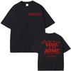 Bad Bunny Baile Inolvidable Stampa Lettere T-shirt Top Unisex Donna Harajuku Vintage T-shirt Saldi T-shirt Casual Manica Corta