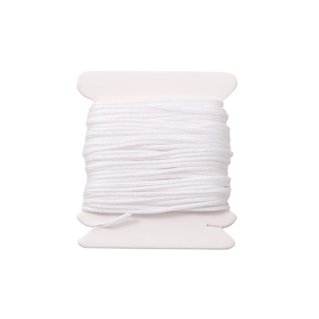 5-50m/lot 0.8mm Cotton Cord Nylon Cord Thread String DIY Beading Braided Bracelet Jewelry Making