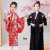 Dívčí tradiční japonský potisk kimono pyžamový set