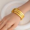 Simple Punk Multi-Layer Winding Line Bracelet, Female Style Personalized Heavy Industry Bracelet, Exaggerated Random Styling Bracelet