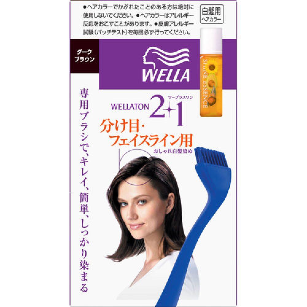 

Wella Tone 2 Plus для 1 разделения и линии лица, темно-коричневый, 1 упаковка