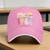 Vintage Born In 1966 60Th Birthday Baseball Cap  Tennis Skate Sun Visor Hip Hop Hats Men Women Vintage Design Snapback Cap