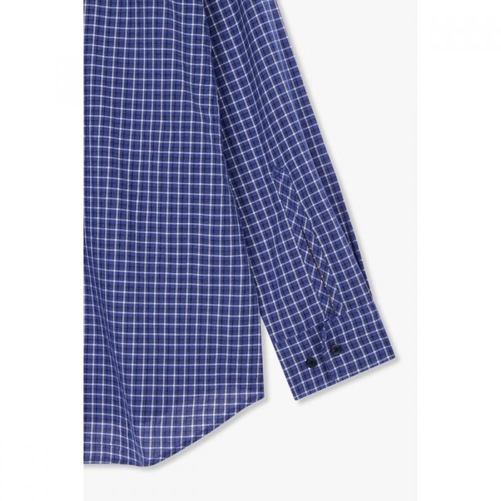 Studio Tomboy Oversized Small Check Shirt 9176221987