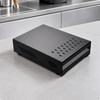 Espresso Knock Box with Drawer Slim Rectangular
