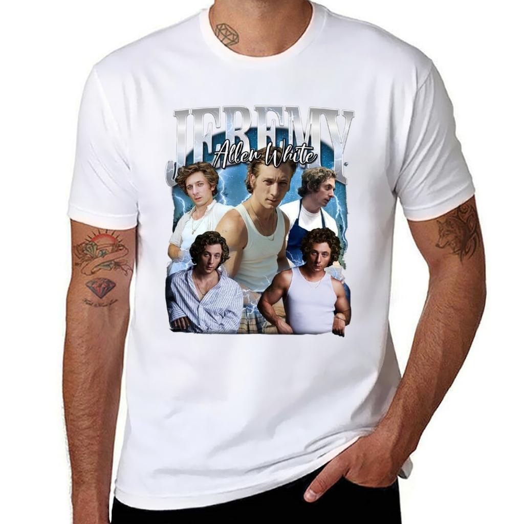 Vintage Jeremy Allen White The Bear Tv Show TShirt Summer Fashion Casual Tee Shirt