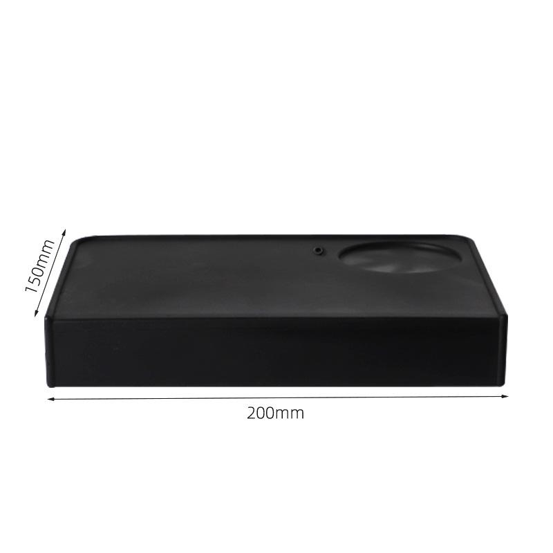Tappetino Antiscivolo in Silicone per Pressare il Caffè, Tappetino per Angolo Caffè, Base di Pressatura Accessori Macchina da Caffè