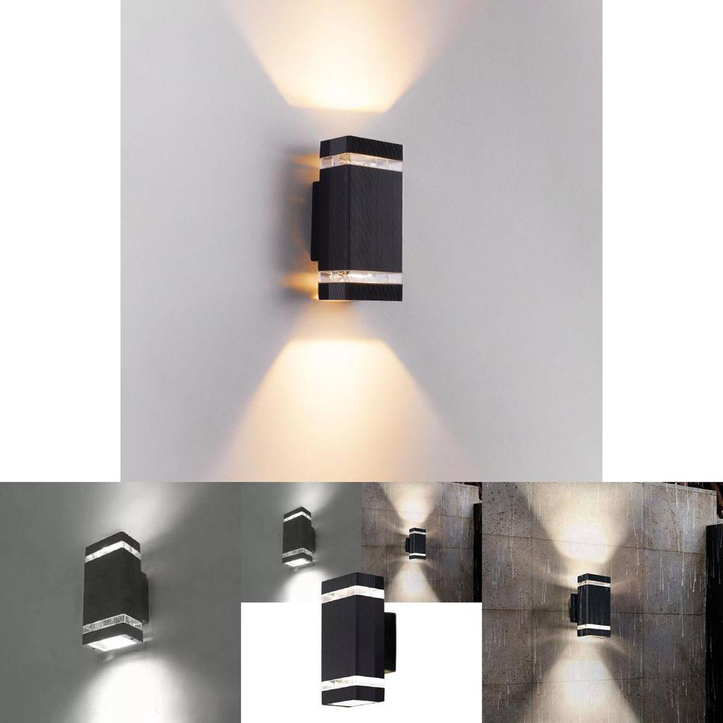 Elegant Outdoor Waterproof Dual Head Wall Light With E27 Base For Indoor And Villa Use