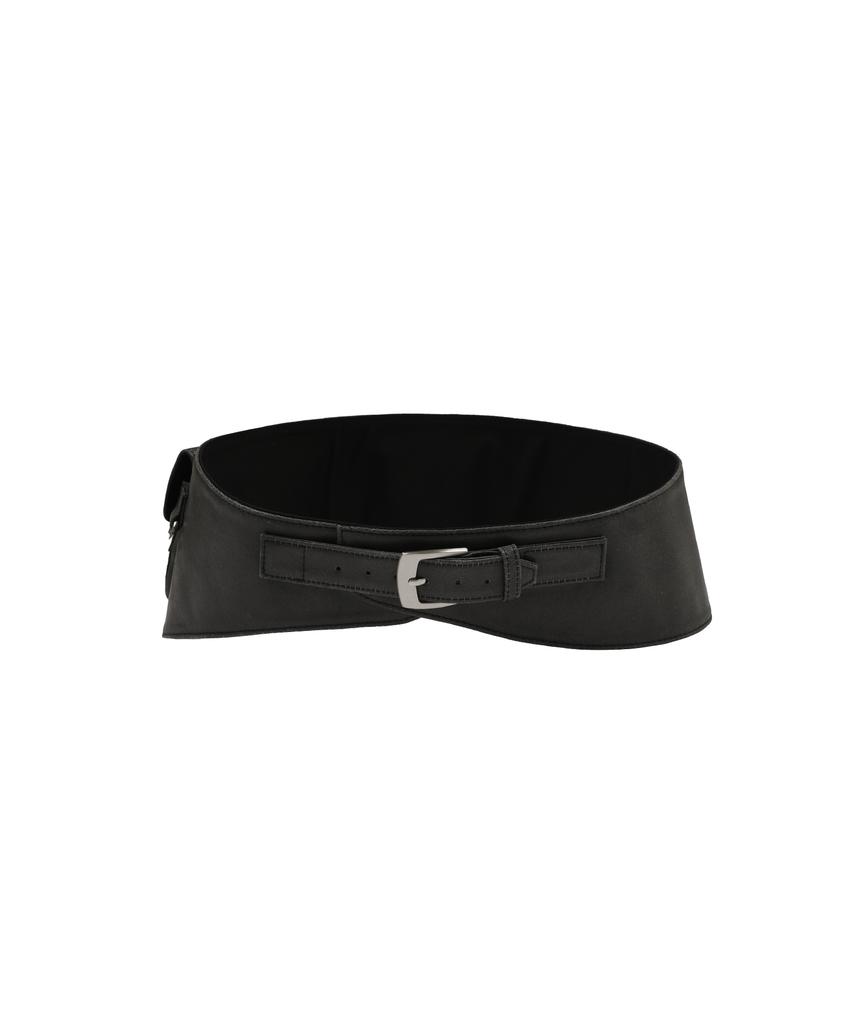 Saendeulig Vintage Washed Belt Bag_Charcoal