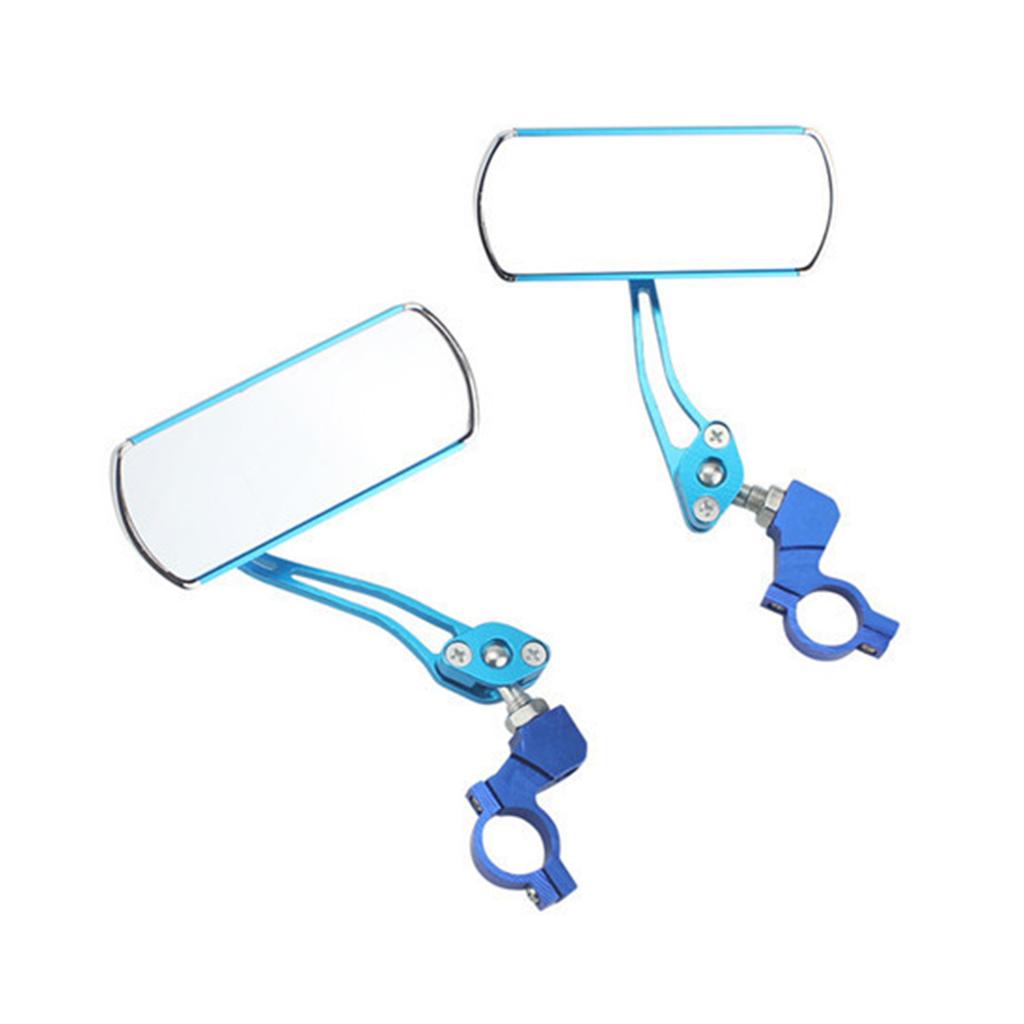 Handlebar Bike Mirror Bicycles Cycling Rear View Mirrors 360 Degree Adjustable Rotatable Handlebar Mounted Bike Mirror