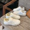 Thick-soled Mesh Breathable German Training Shoes Women's 2025 New Retro Color Matching Comfortable and Light Casual Sports Forrest Gump Shoes