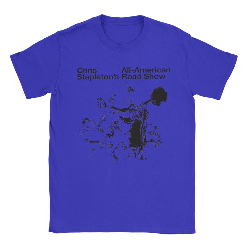 New Arrival Chris Stapletons AllAmerican Road Show Tour T Shirt For Unisex  100 Cotton Tshirts Short Sleeve Tops