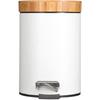 "Natureo" Pedal Bin 3 Liters White Atmosphéra - White