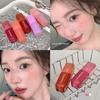 SHAQINUO Misty Tipsy Liquid Blush & Lip Glaze: Dual-Use, Long-Lasting, Hydrating for Youthful Vitality, Korean Style.