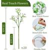 5/10Pcs Artificial Flowers Plastic Home Decor Bride Bouquet for Wedding Party Garden Decoration Baby's Breath DIY Fake Flowers