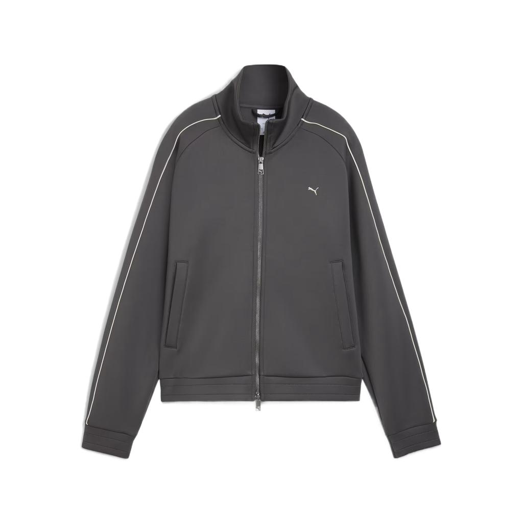 Puma T7 Relaxed Minimalist Fashion Versatile Comfortable Solid Color Jacket Women jackets 632331-44