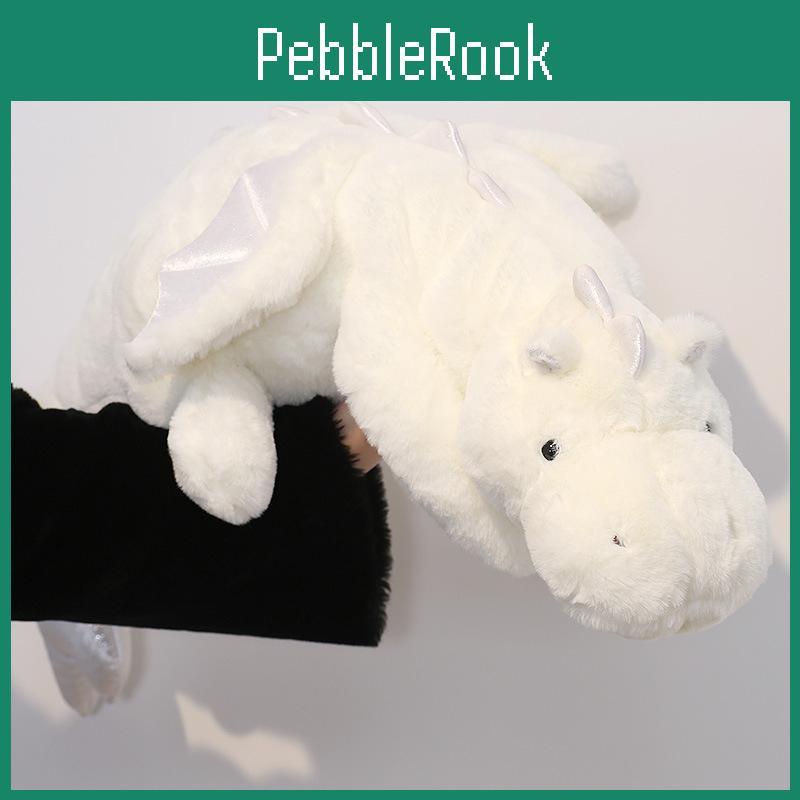 Kleiner Drache Plüschtier Weiche Tierpuppe Mit Liegender Haltung Design Für Mädchen Bettkissen