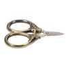 Pocket Scissors Stainless Steel Embroidery Mini Thread Scissors for DIY Handicraft Vintage Green