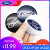 Car Sticker Hot For Ford 4pcs 56/60/65mm Car Exterior Decorative Accessories Wheel Hub Center Cap Stickers Accessories For Ford